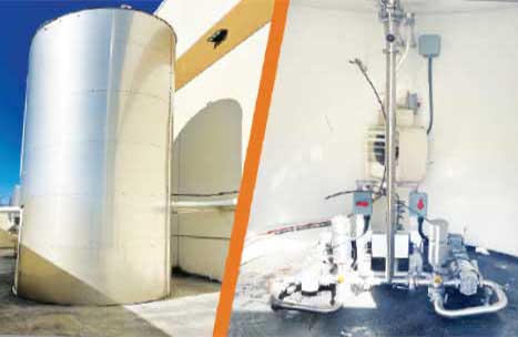 Industrial Liquid Handling Systems - Temperature Controlled Tank