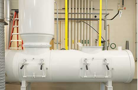 Industrial Mixing Systems Plow Blender and Reactor Skid