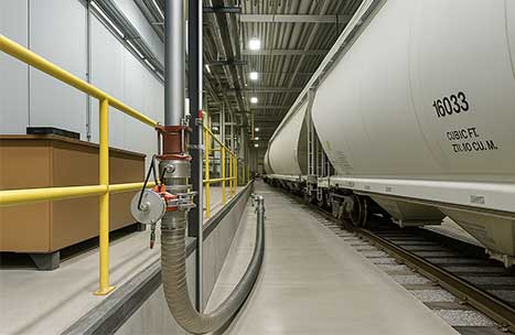 Rail Truck Unload System rail unload
