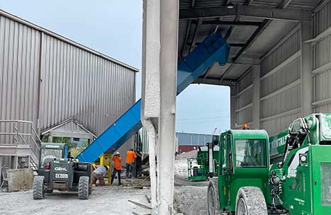 Rail Truck Unload System truck Unload